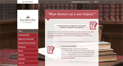 Desktop Screenshot of juridische-supermarkt.nl